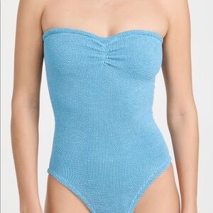 Hunza G Brooke Strapless Swimsuit